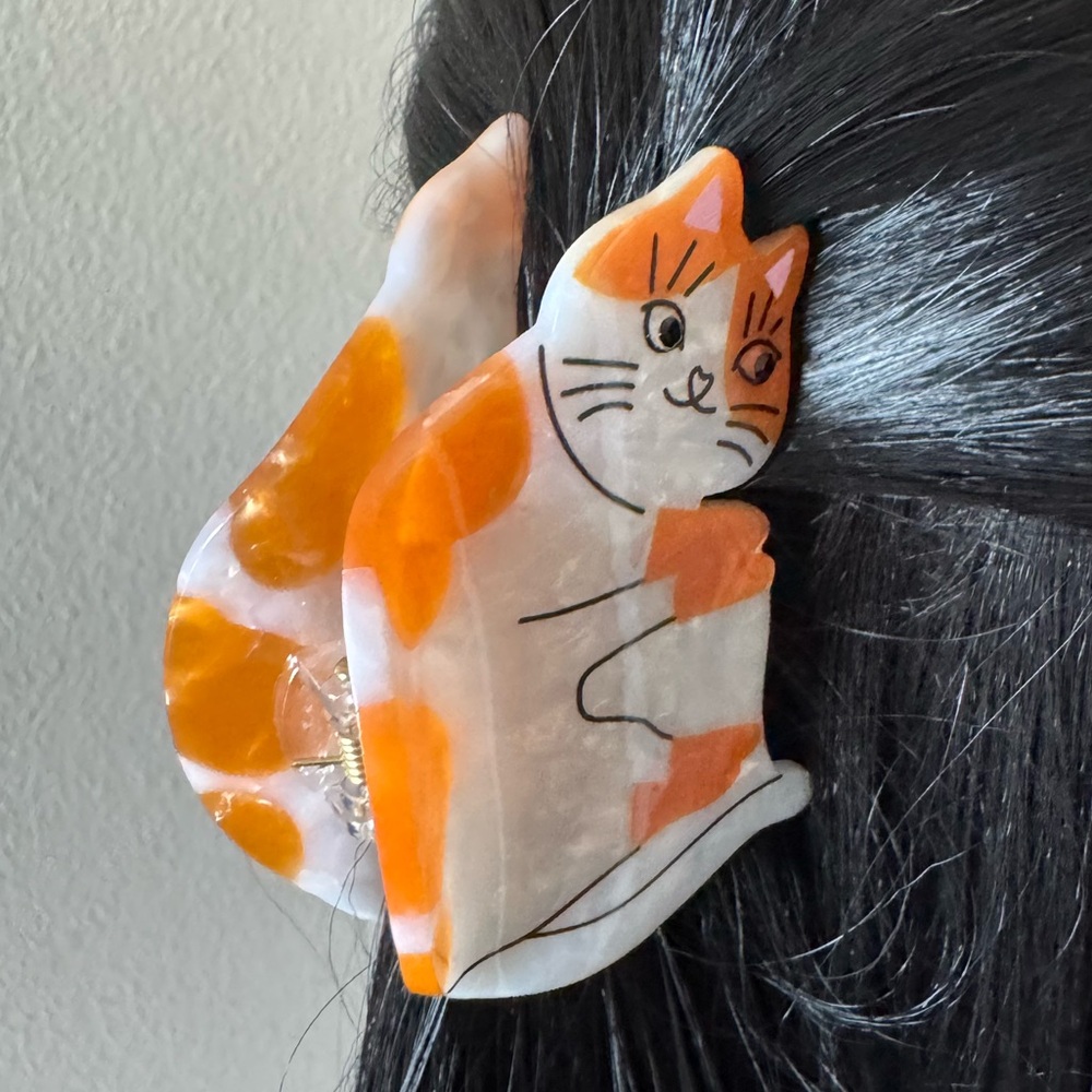 Cat Hair Claw Clip
